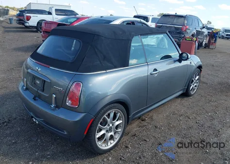 2008 Mini Cooper S z USA, uszkodzony, nr VIN WMWRH33598TL96879